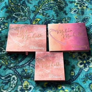 Ulta beauty x Melisa Michelle set: eyeshadow & cheek palettes
